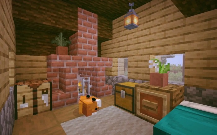 How to make minecraft house decoration