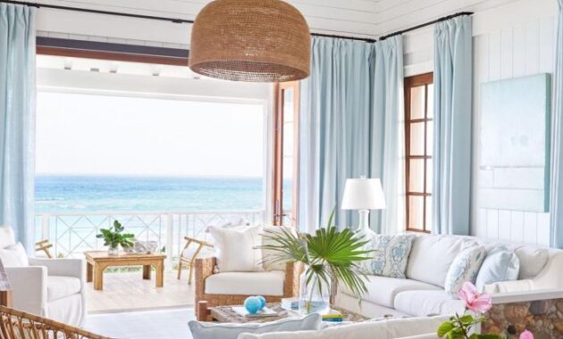 How to decorate a beach room