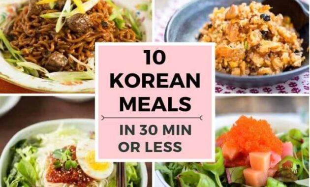 How to cook korean style recipes