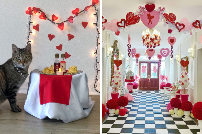 When to start decorating for valentine's