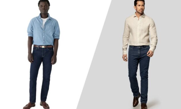 Mens dress jeans and shirts