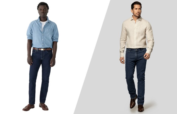 Mens dress jeans and shirts